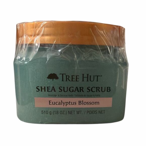 Tree Hut Eucalyptus Blossom Shea Sugar Scrub - Green - Picture 4 of 4